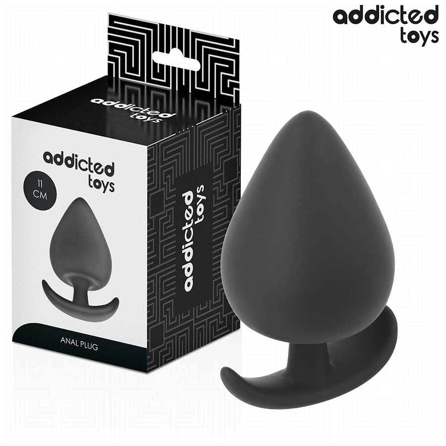 ADDICTED TOYS - ANALPLUGG SILIKON STORLEK XXL 11 CM
