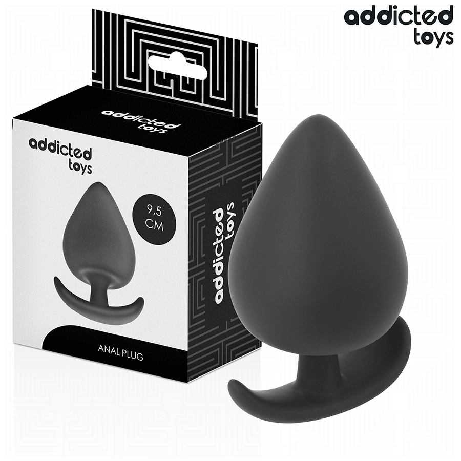 ADDICTED TOYS - ANALPLUGG SILIKON STORLEK XL 9,5 CM