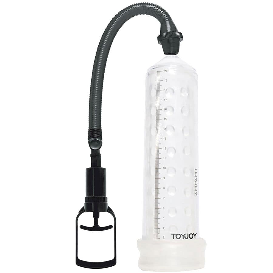 TOYJOY - POWERFUL MASSAGE PUMP WITH TRANSPARENT SLEEVE