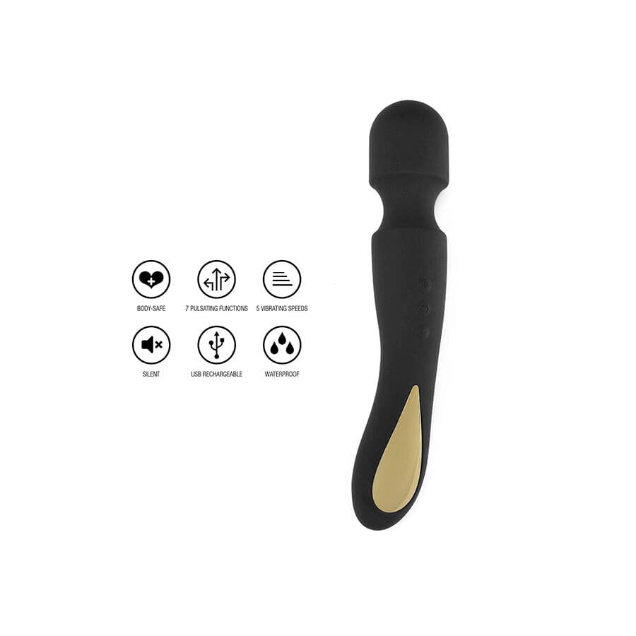 TOYJOY - LIGHT ZENITH WAND MASSAGER BLACK - Image 2