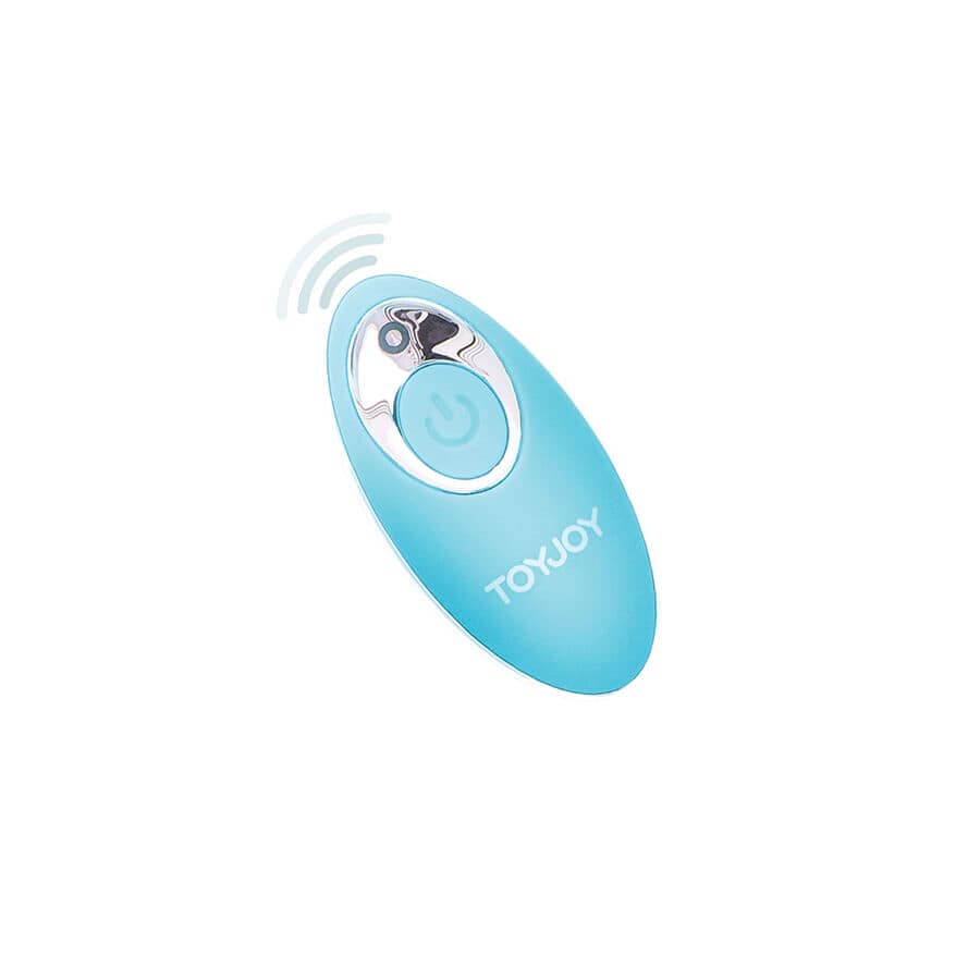 TOYJOY - HAPPINESS I'M SO EGGCITED REMOTE CONTROL VIBRATOR BLUE - Bild 3