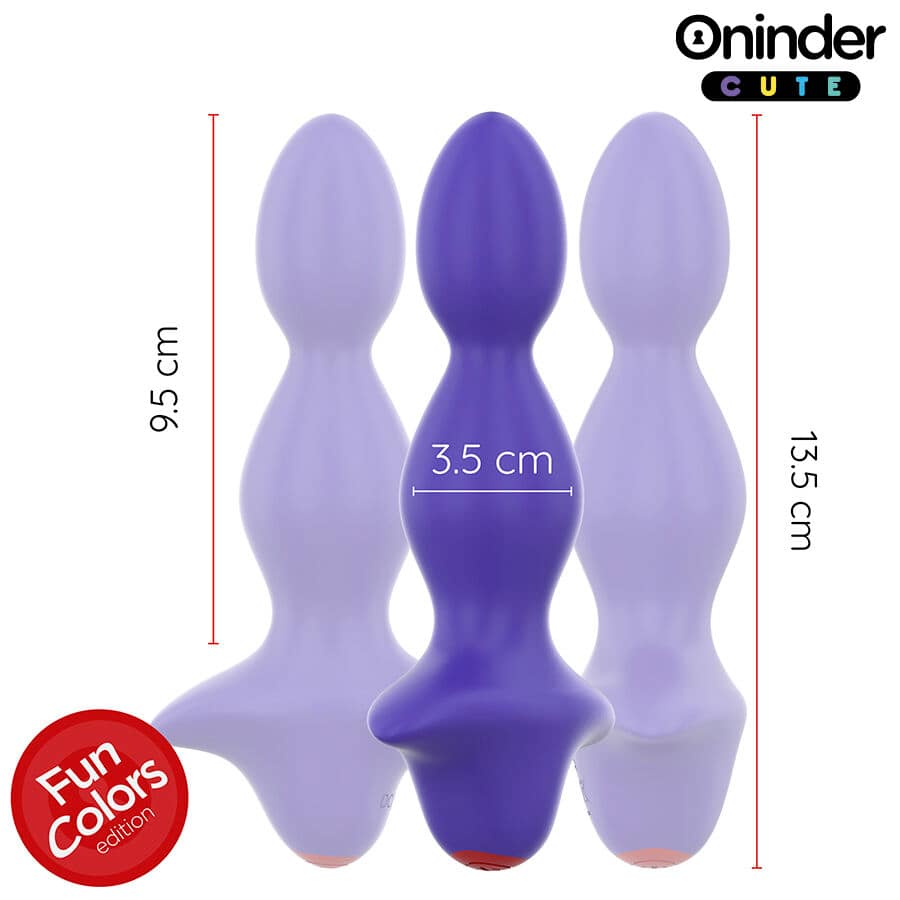 ONINDER CUTE - LOVE BUTT VIBRATING ANAL PLUG DILATOR - FREE WORLDWIDE APP - Image 3