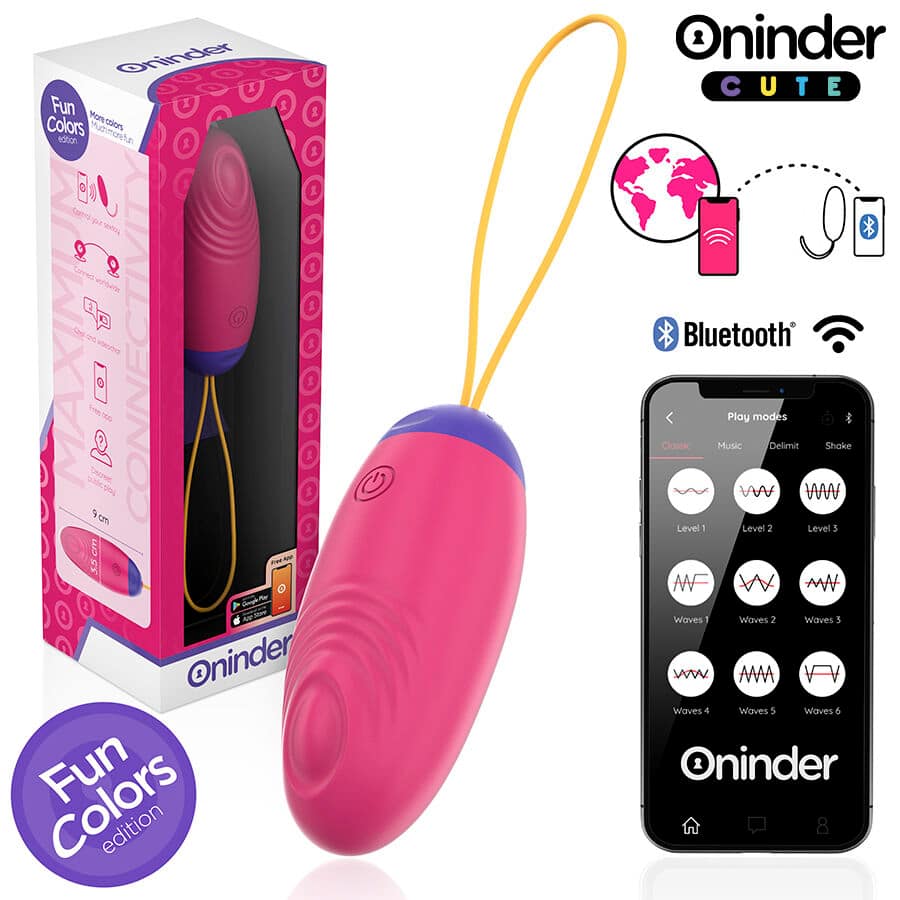 ONINDER CUTE - LOVE PLEASURE VIBRO-WAVE TAPPING SILICONE EGG - FREE WORLDWIDE APP - Image 3