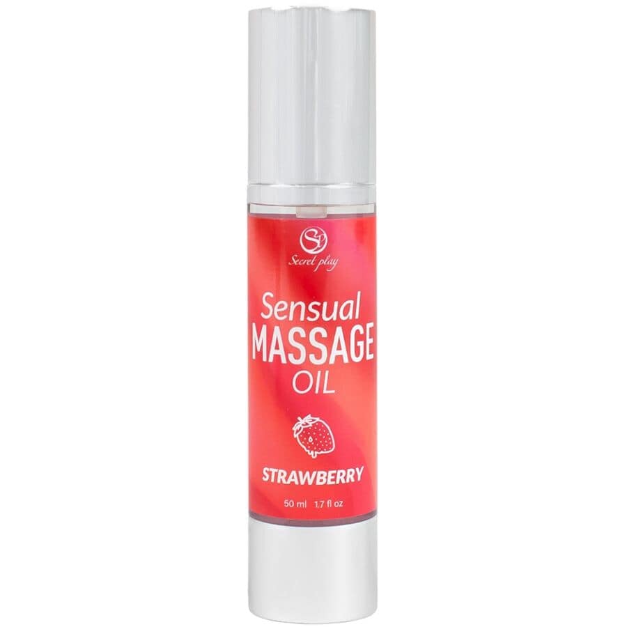 SECRETPLAY - STRAWBERRY MASSAGE OIL