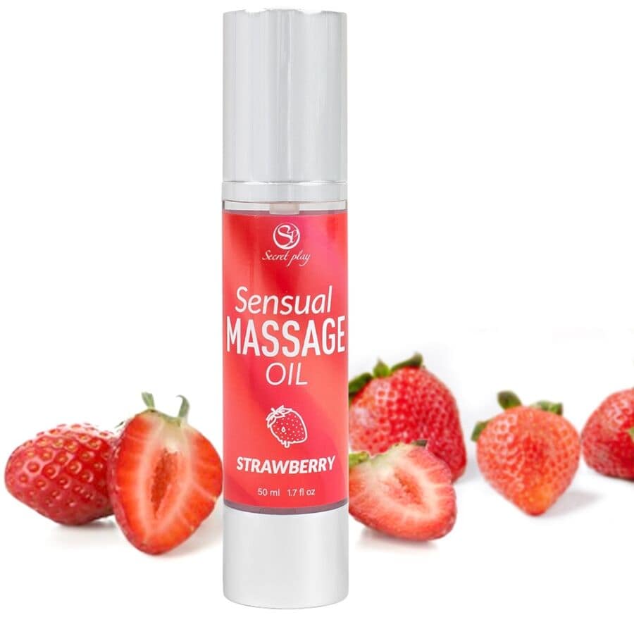 SECRETPLAY - STRAWBERRY MASSAGE OIL - Image 3
