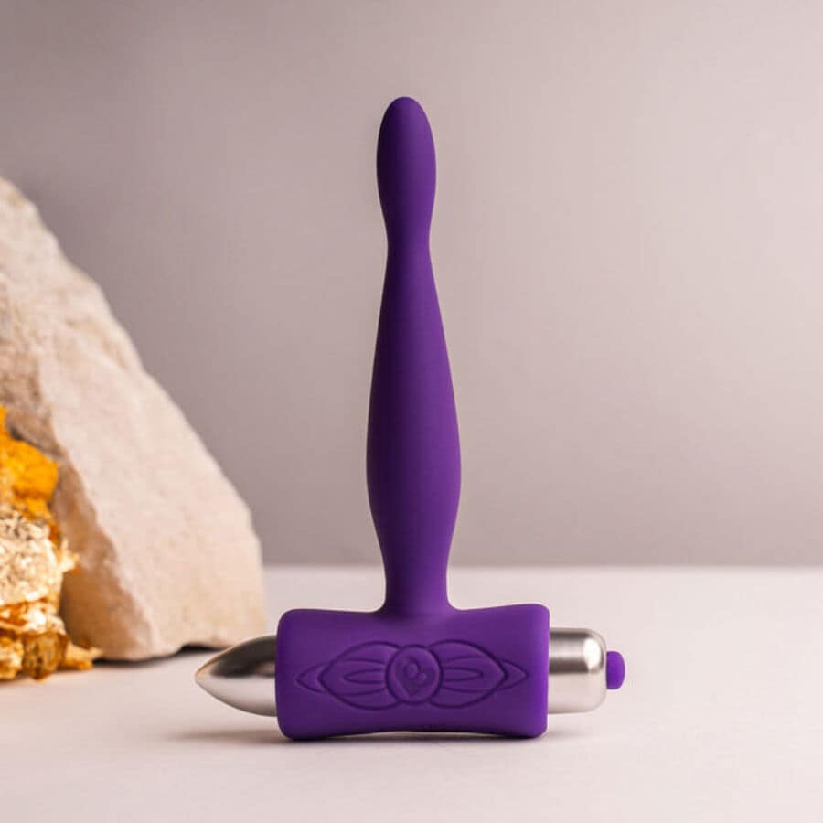 ROCKS- OFF - PETITE SENSATIONS TEAZER ANAL PLUG VIBRATOR PURPLE - Bild 2
