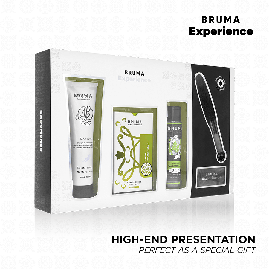 BRUMA XPERIENCE - SWEET TEMPTATION KIT VIBRO-ORGASMISK VATTENMELON