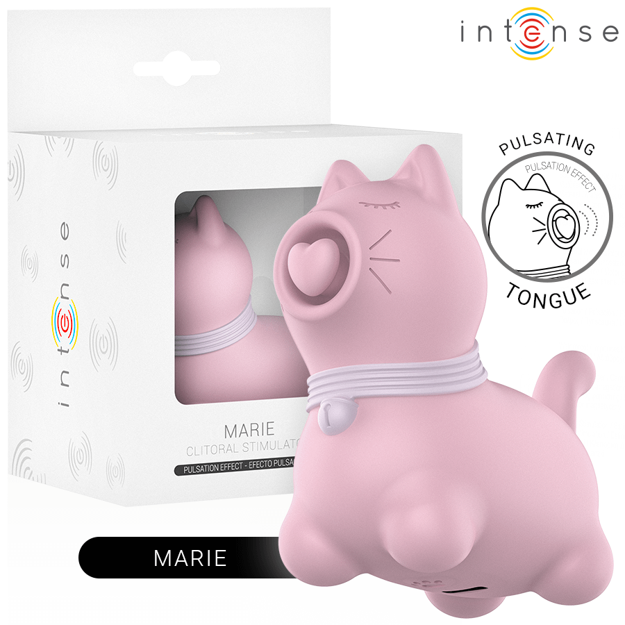 INTENSE - MARIE PINK PULSATION EFFECT TONGUE STIMULATOR
