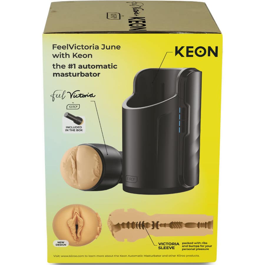 KIIROO - KEON WIFI COMBO VICTORIA JUNE AUTOMATIC MASTURBATOR + FEEL STROKER - Image 3