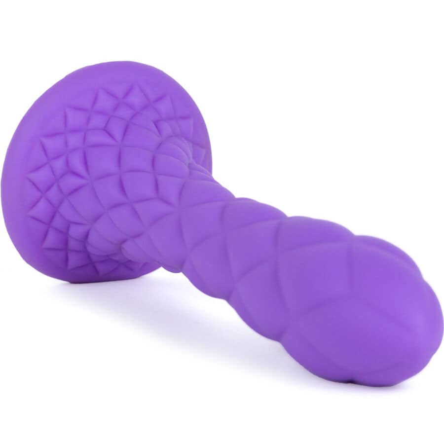 SILEXD - DREAMY DILDO FANTASY SILICONA LIQUIDA TERMOREACTIVO VIOLETA 18.5 CM - Image 3