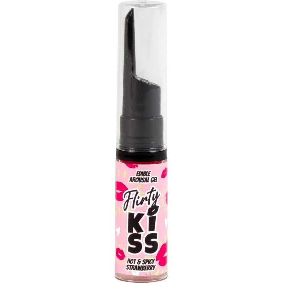SECRETPLAY - FLIRTY KISS GELS WITH ORAL SEX EFFECTS STRAWBERRY  MINT 2 x 8 GR - Image 2