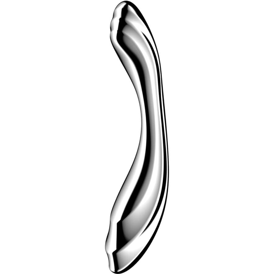 SATISFYER - PURE GRAVITY 2 DUBBELÄNDAD DILDO I ROSTFRITT STÅL