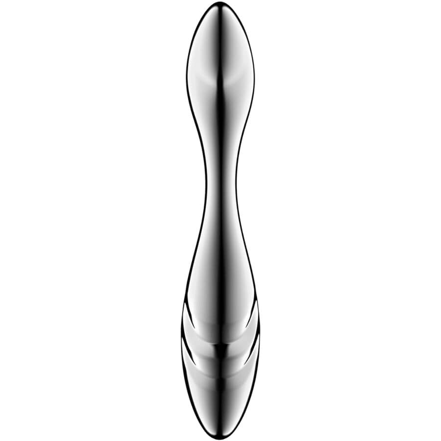 SATISFYER - PURE GRAVITY 3 STAINLESS STEEL DOUBLE-ENDED DILDO - Image 2