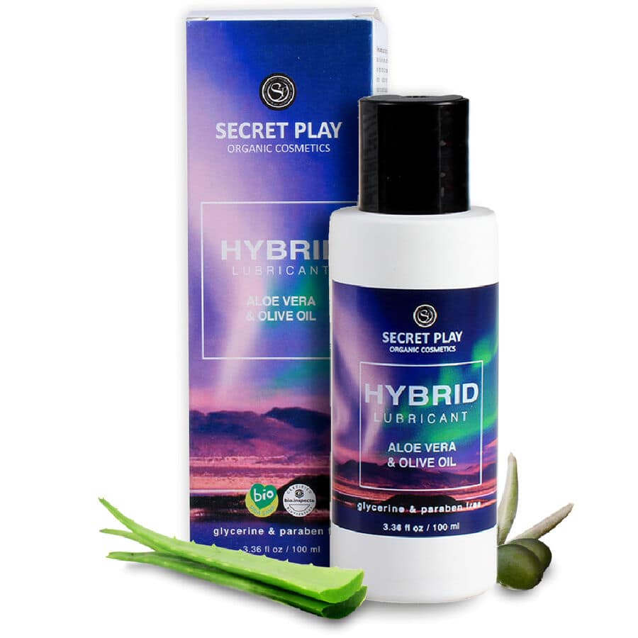 SECRETPLAY - GLIDMEDEL ORGANISK HYBRID 100 ML