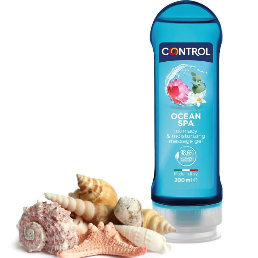 KONTROLL - 2 EN 1 MASSAGE NJUTNING MEDELHAVET 200 ML