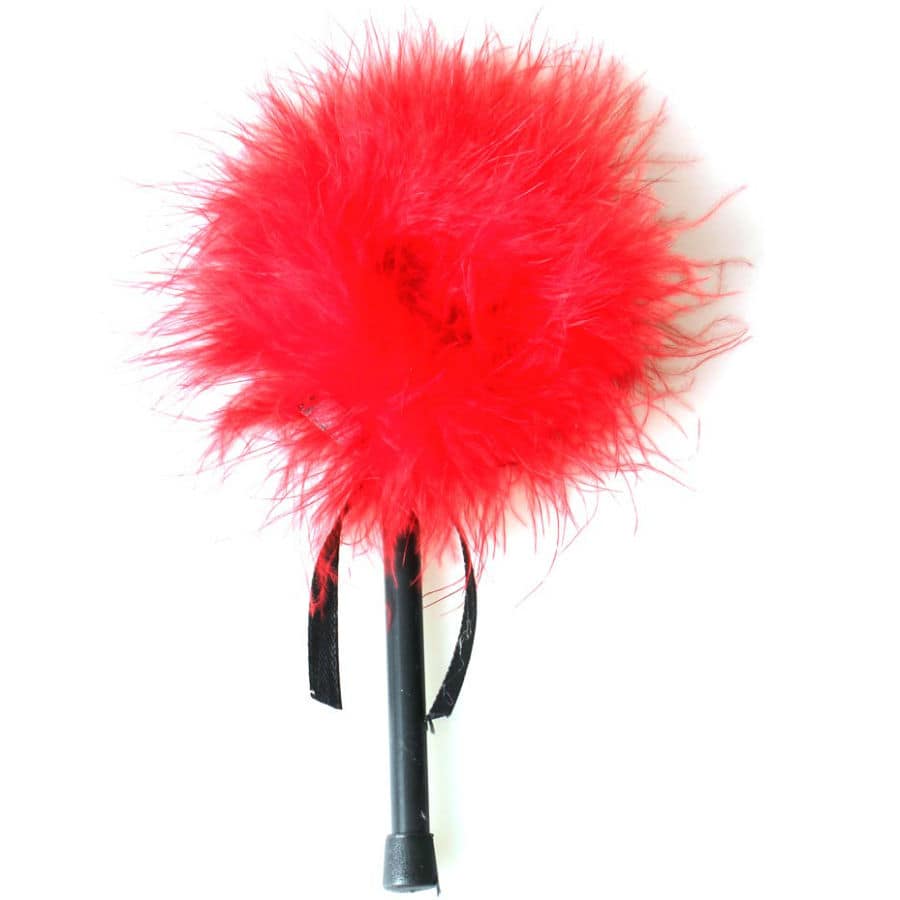 SECRETPLAY - RED MARABOU DUSTER - Image 3