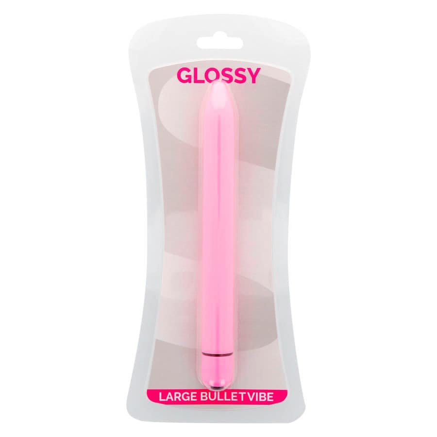 GLOSSY - SLIM VIBRATOR PINK - Image 3