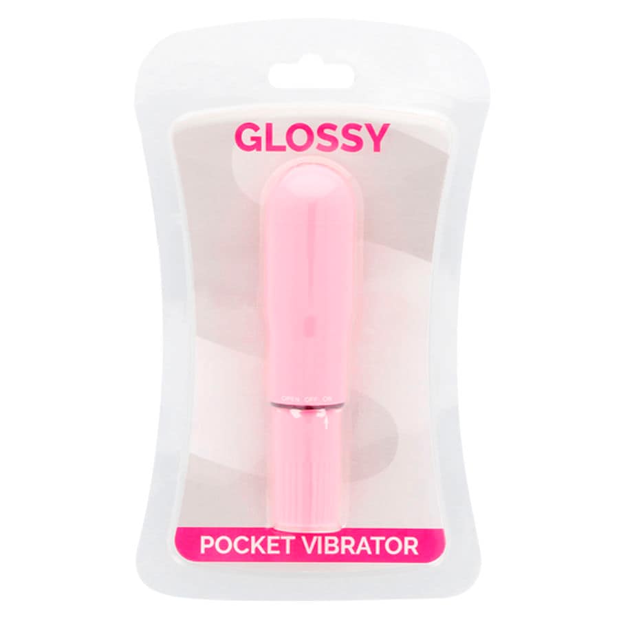 GLOSSY - POCKET VIBRATOR PINK - Image 3
