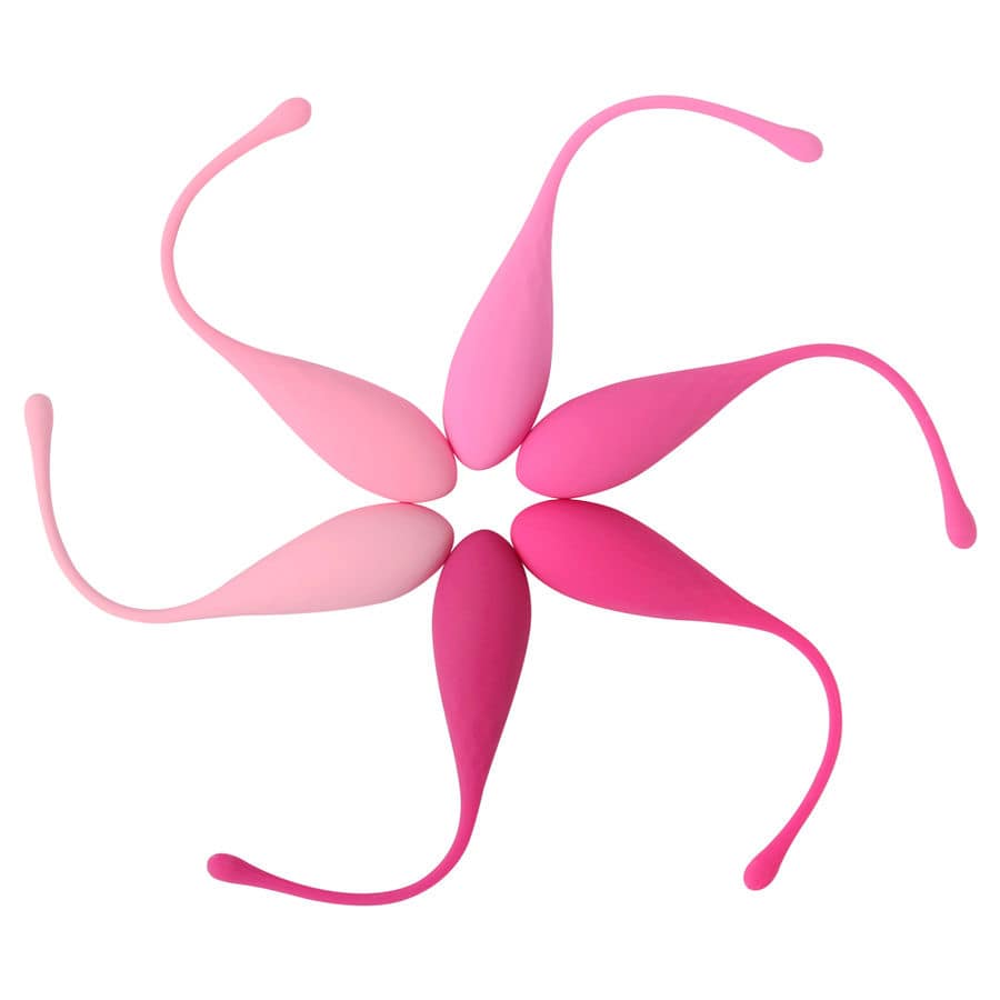 LESLIE - KEGEL FIT BÄCKENMUSKELTRÄNING SET 6 VIKTER