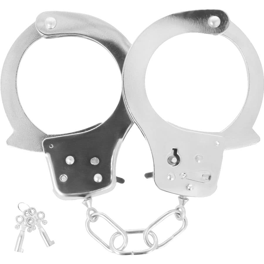 DARKNESS - METAL HANDCUFFS WITH KEYS - Image 2