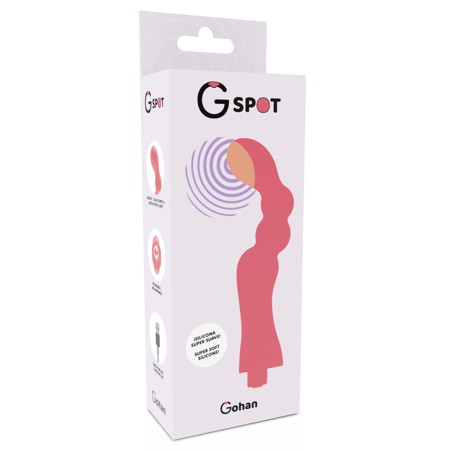 G-SPOT - GOHAH VIBRATOR LIGHT RED - Image 3