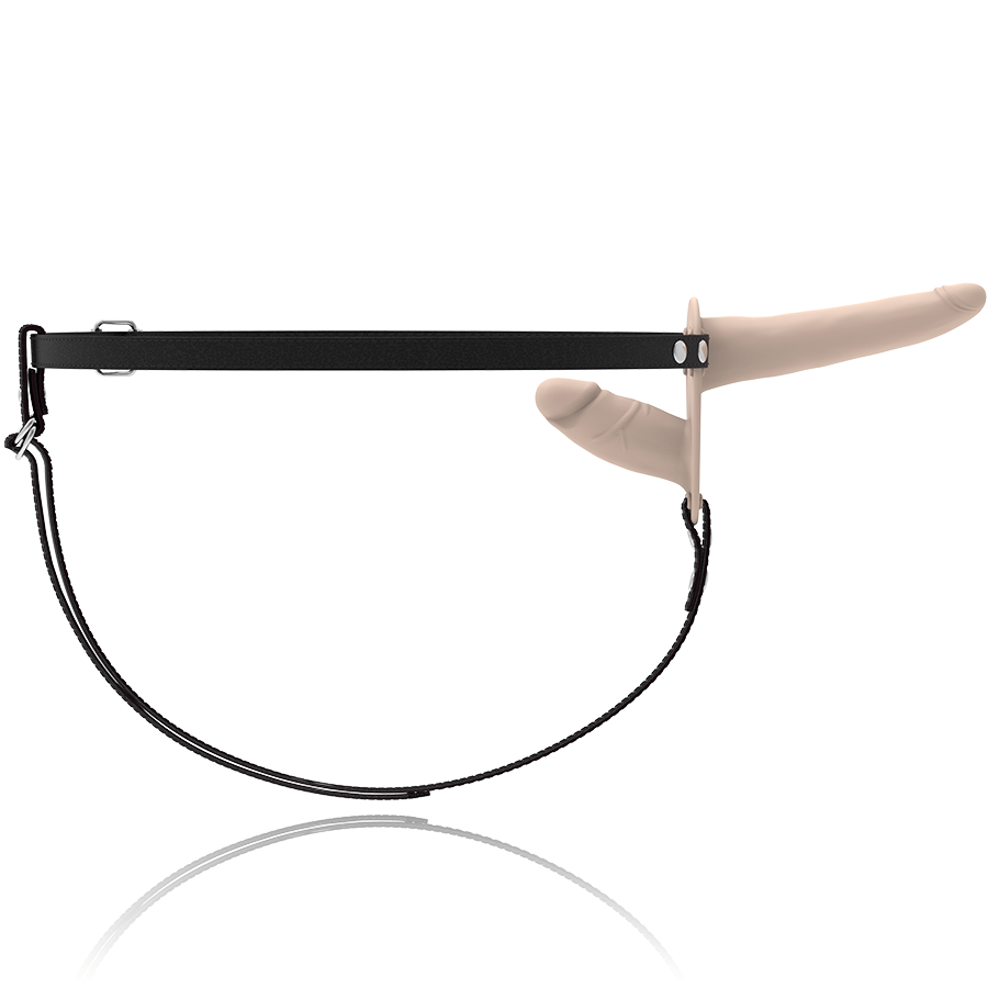 FETISH SUBMISSIVE HARNESS - DOUBLE PENETRATION FLESH UP VIBRATOR - Image 4