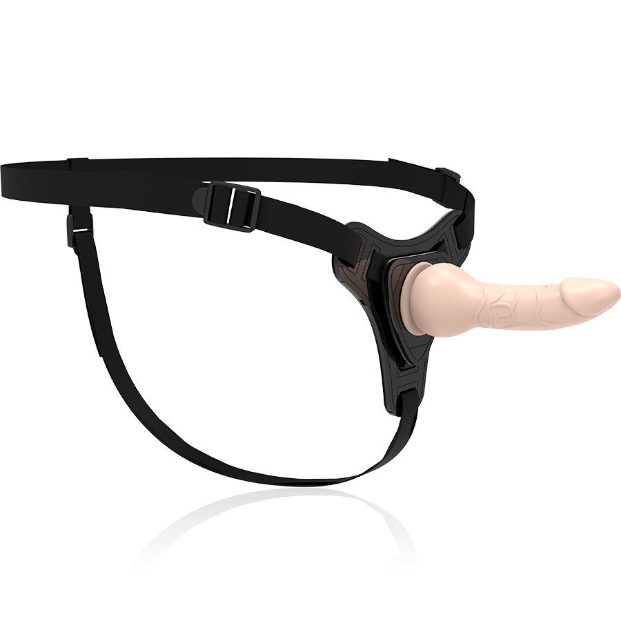 FETISH SUBMISSIVE HARNESS - FLESH REALISTIC SILICONE 16 CM - Bild 3