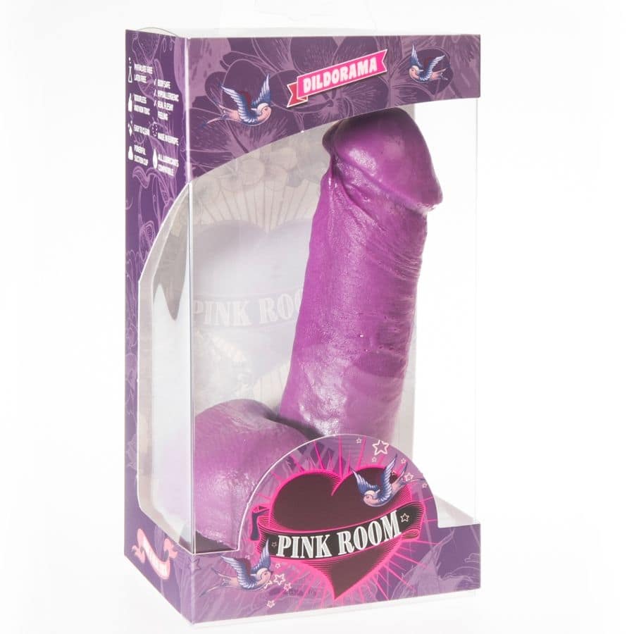 PINK ROOM - NAO REALISTIC DILDO PURPLE 16 CM - Image 2