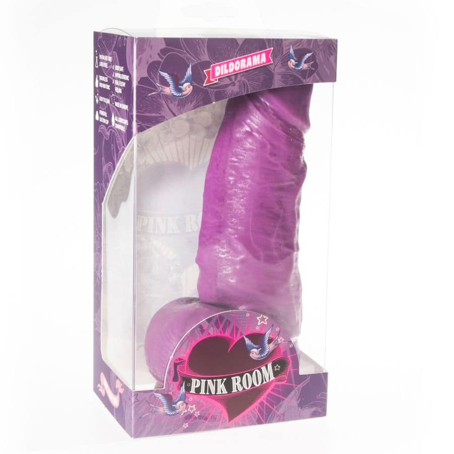 PINK ROOM - DAYAN REALISTIC DILDO PURPLE 17 CM - Image 2