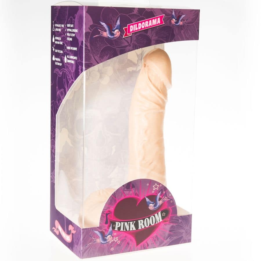 PINK ROOM - EBAN REALISTIC DILDO FLESH 19 CM - Image 2