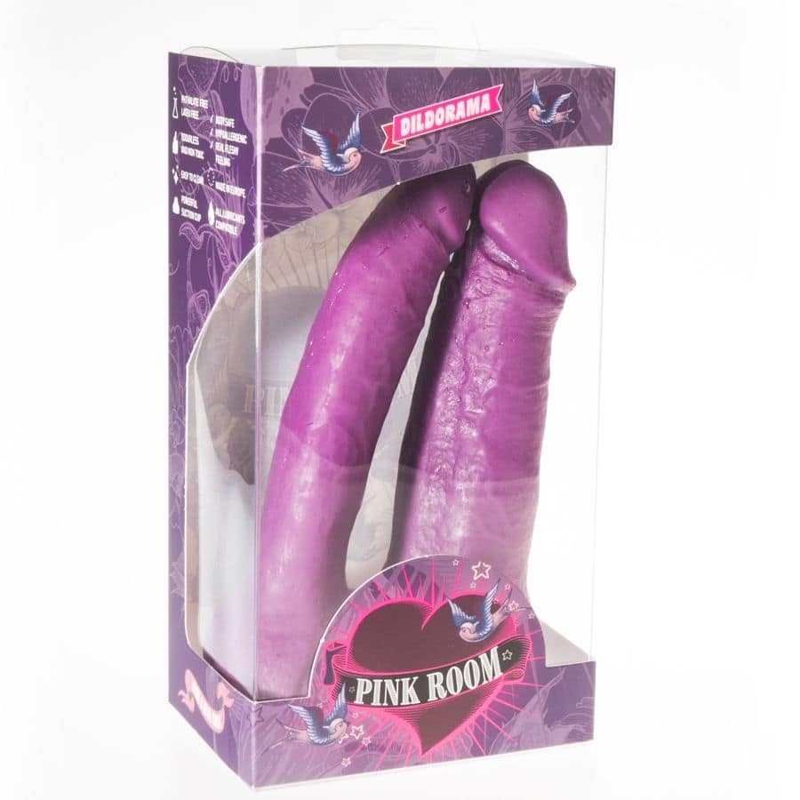 PINK ROOM - ARTHUS REALISTIC DILDO PURPLE 17CM/15.5CM - Image 2