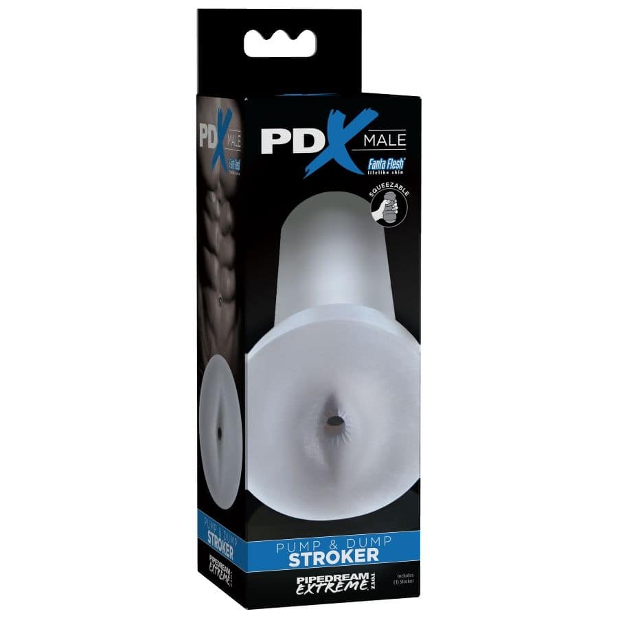 PDX MALE - PUMP AND DUMP STROKER - CLEAR - Image 2