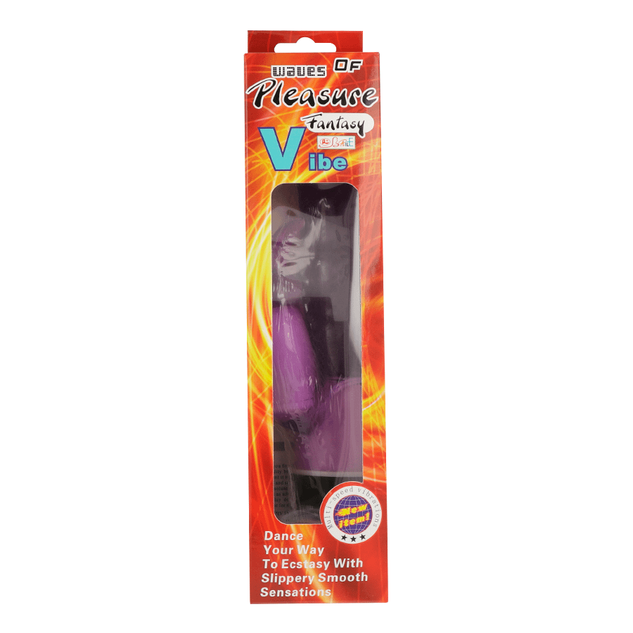 BAILE - WAVES OF PLEASURE FANTASY VIBRATOR WITH LILAC RABBIT 23 CM - Image 2