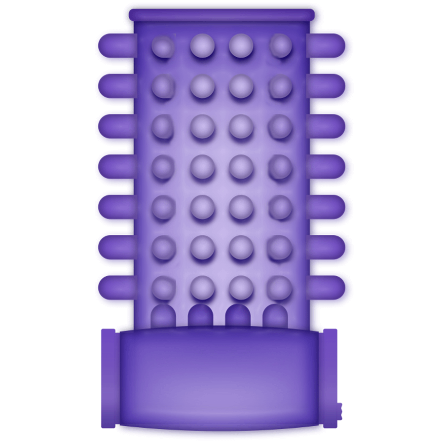 CASUAL LOVE - RING VIBRATING SLEEVE PURPLE - Image 4