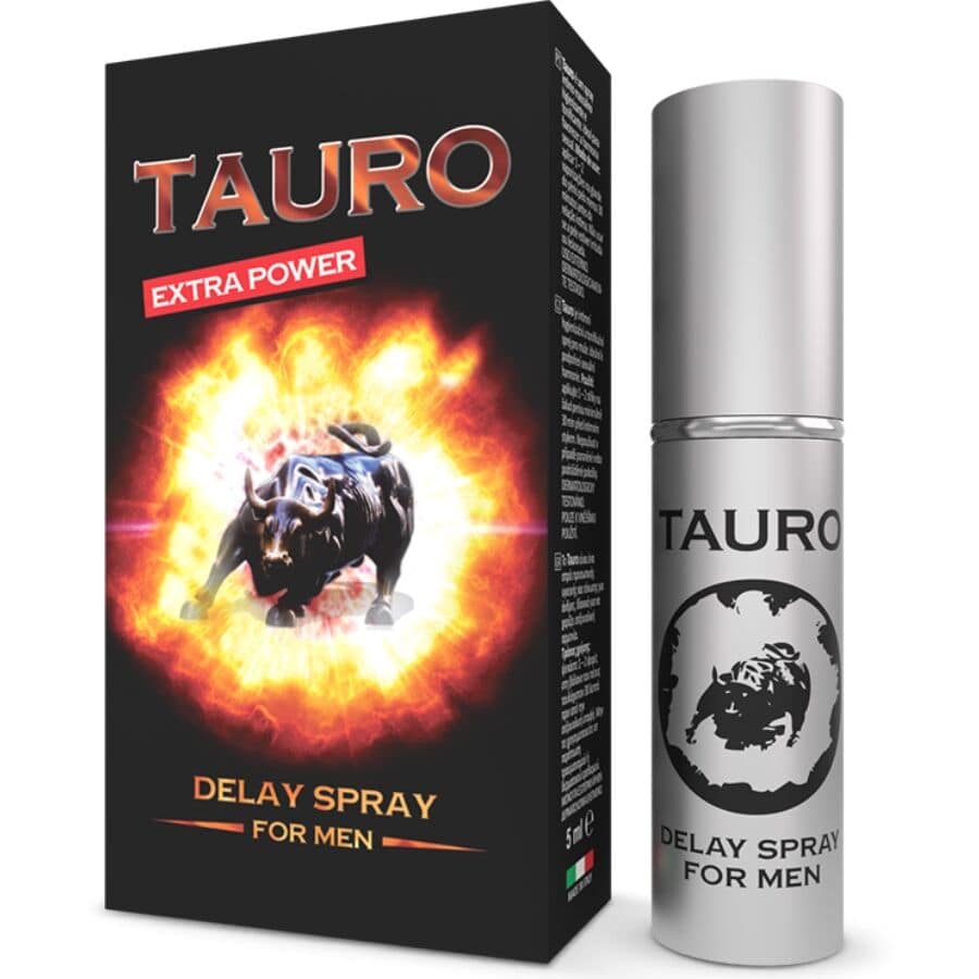 TAURO - EXTRA POWER DELAY SPRAY FÖR MÄN 5 ML